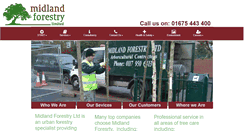 Desktop Screenshot of midlandforestry.co.uk